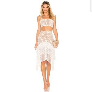 MAJORELLE Two Piece Polka Dot Set